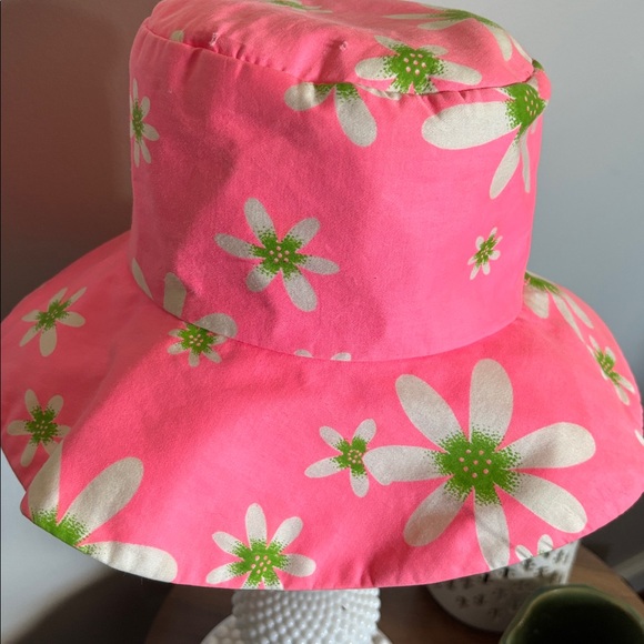 Vintage 1960s-1970s Floral Neiman Marcus floppy bucket hat RARE!! main image 6